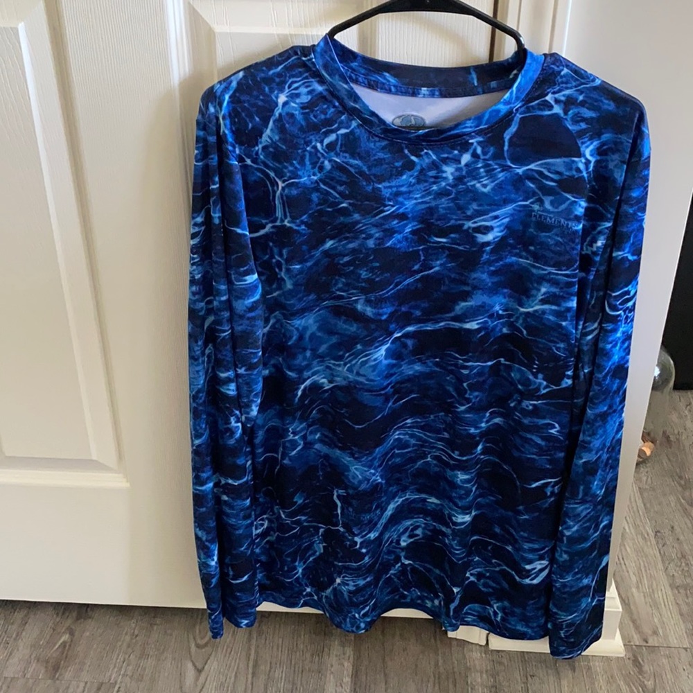 Medium blue long sleeve